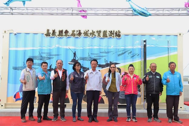 海域自動水質連續監測站　全國首座嘉義東石海岸啟用