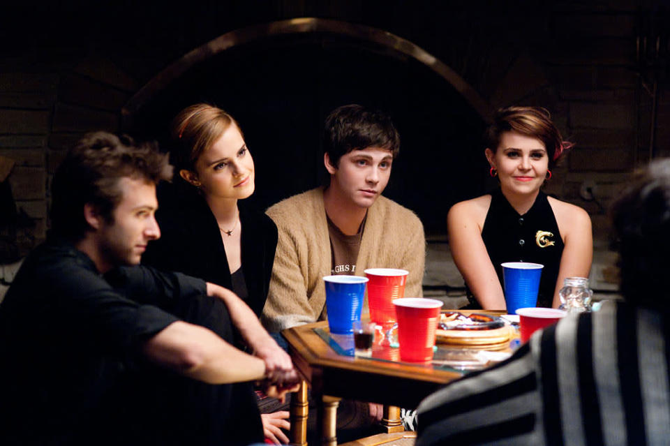 Emma Watson, Logan Lerman and Mae Whitman in Summit Entertainment's "The Perks of Being a Wallflower" - 2012