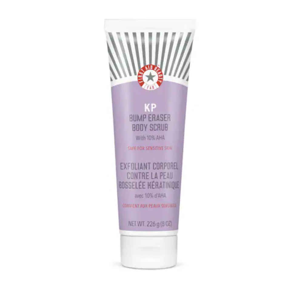 <p><a href="https://go.redirectingat.com?id=74968X1596630&url=https%3A%2F%2Fwww.sephora.com%2Fproduct%2Fkp-bump-eraser-body-scrub-with-10-aha-P444989&sref=https%3A%2F%2Fwww.womenshealthmag.com%2Fbeauty%2Fg46001094%2Fbest-exfoliators-for-sensitive-skin%2F" rel="nofollow noopener" target="_blank" data-ylk="slk:Shop Now;elm:context_link;itc:0;sec:content-canvas" class="link ">Shop Now</a></p><p>KP Bump Eraser Body Scrub with 10% AHA </p><p>sephora.com</p><p>$30.00</p>