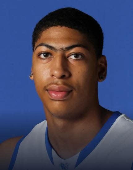 #23 Anthony Davis of the 2012 University of Kentucky Men's Basketball National Championship Team