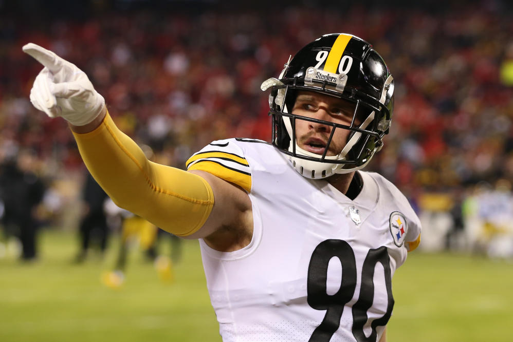 Joe Burrow On His Post-Pick Interaction With T.J. Watt: 'I Told Him 'Nice  Block'' - Steelers Depot