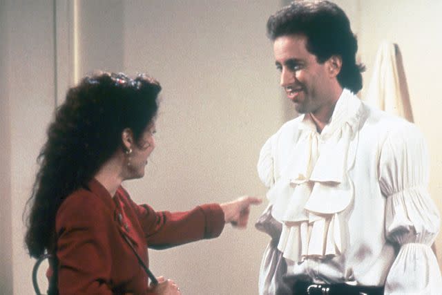 Everett Collection Julia Louis-Dreyfus and Jerry Seinfeld on 'Seinfeld'