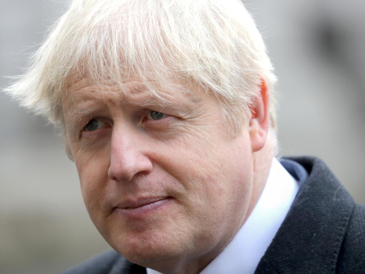 <p>Boris Johnson’s new tier strategy has come under fire from some Tory backbenchers </p> (REUTERS)