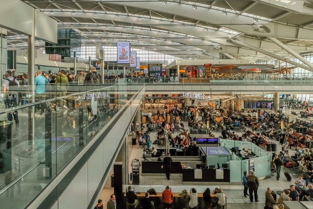 Numbers game: Heathrow has slipped from its former position as Europe’s busiest airport (Getty)