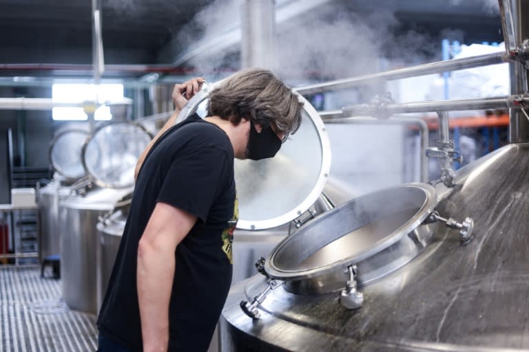 A Belgian brewery worker suffers from a rare condition where his body makes its own alcohol (Kenzo TRIBOUILLARD)