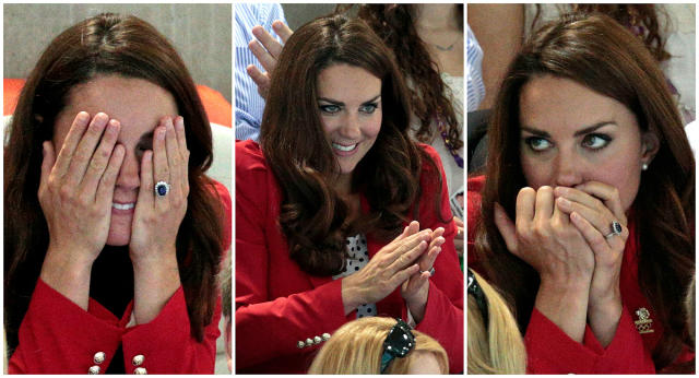 See Kate Middleton Nail the Color of the Year in Maroon Lace Dolce