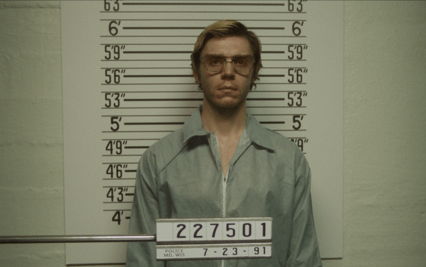 Evan Peters in 'Dahmer—Monster: The Jeffrey Dahmer Story'<p><a href="https://media.netflix.com/en/only-on-netflix/81287562/assets/eyJpZCI6ImZrdXBoa3lieTgiLCJuYW1lIjoiREFITUVSX1MxX0UyXzAwXzAxXzM4XzIzUi5qcGcifQ==" rel="nofollow noopener" target="_blank" data-ylk="slk:Netflix;elm:context_link;itc:0;sec:content-canvas" class="link ">Netflix</a></p>