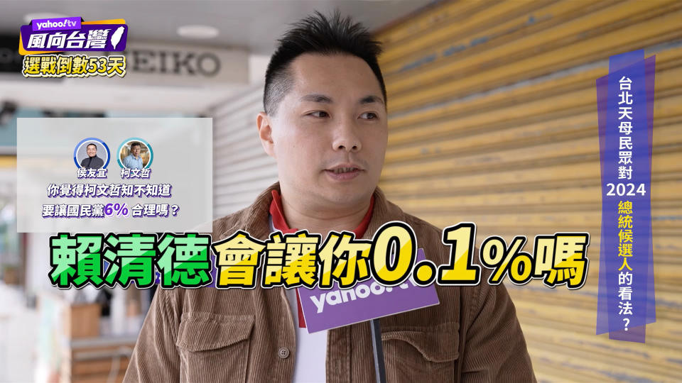 圖片來源：Yahoo TV《風向台灣》