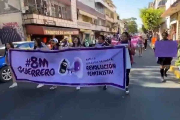 marcha en guerrero