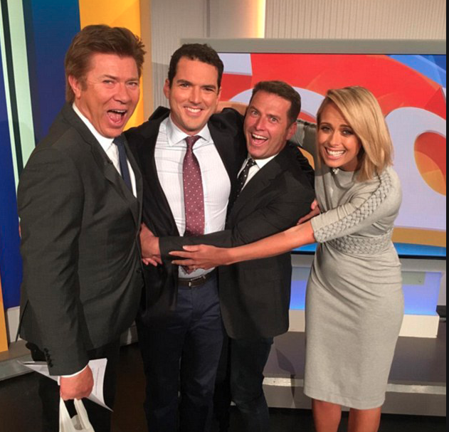 Karl was on honeymoon in Aspen when it was revealed that he would be following in his brother, Peter Stefanovic’s, footsteps and following him out the door. Photo:Instagram/TheTodayShow