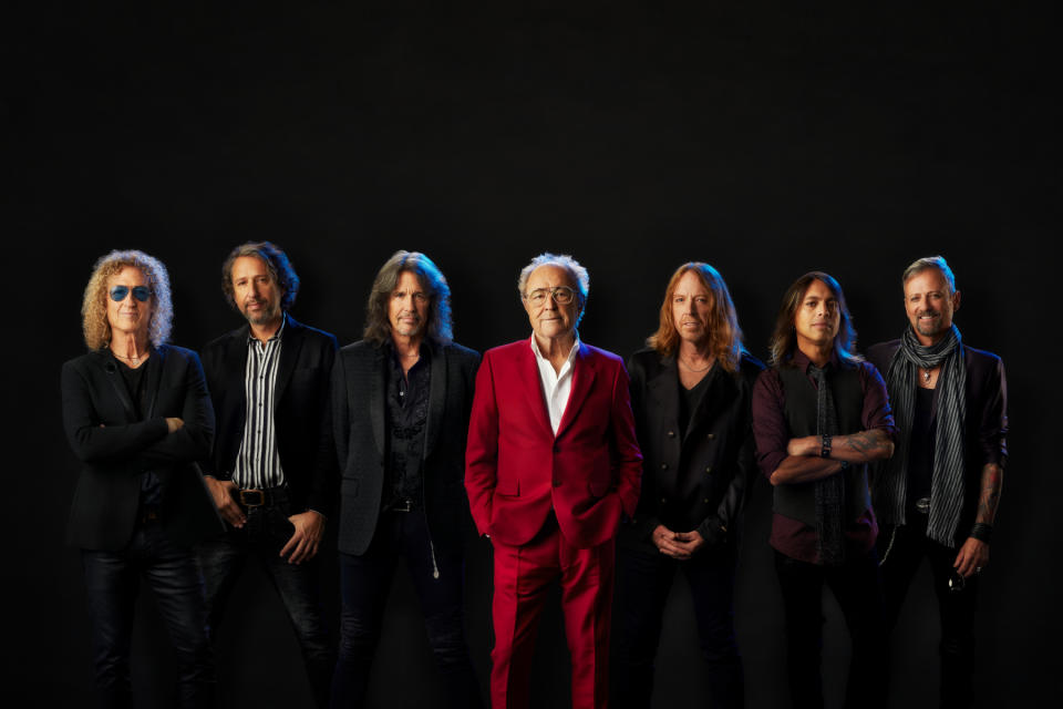 Foreigner, including founding member Mick Jones, far left, will bring its extended farewell tour to the Tuscaloosa Amphitheater Nov. 7. Loverboy will open.