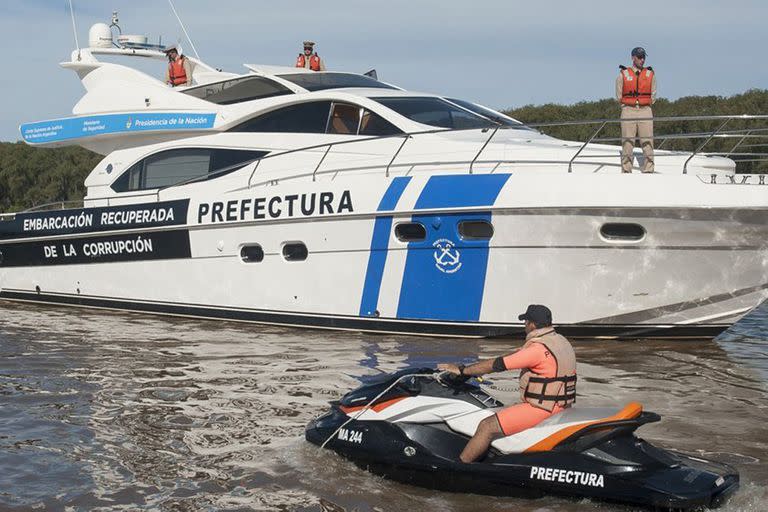 El yate de Ricardo Jaime es un emblema de la extinción de dominio