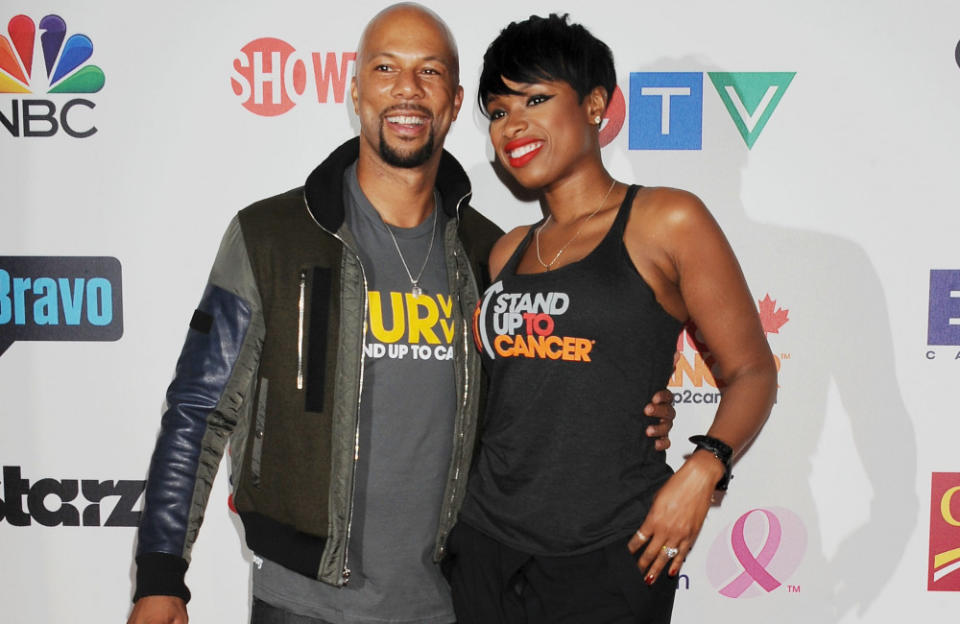 Jennifer Hudson and Common are in a relationship and extremely loved-up credit:Bang Showbiz
