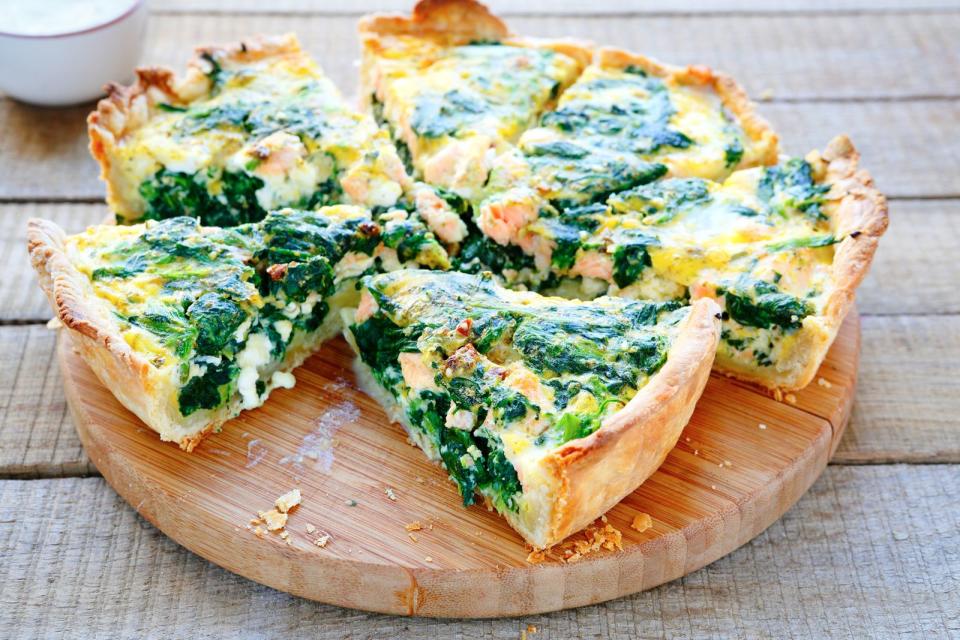 Quiche mit Grünkohl