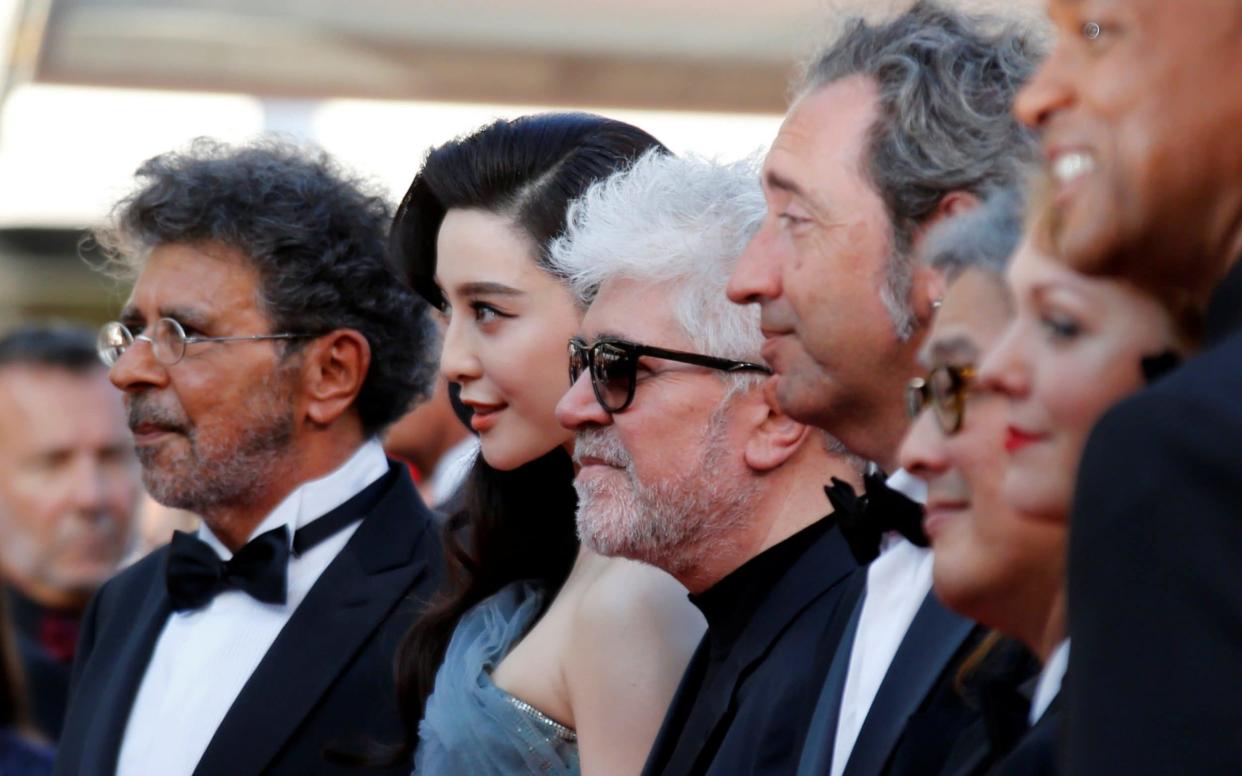 70th Cannes Film Festival: Jury President, Director Pedro Almodovar, and Jury members Maren Ade, Jessica Chastain, Fan Bingbing, Agnes Jaoui , Park Chan-wook, Will Smith, Paolo Sorrentino and Gabriel Yared - REUTERS