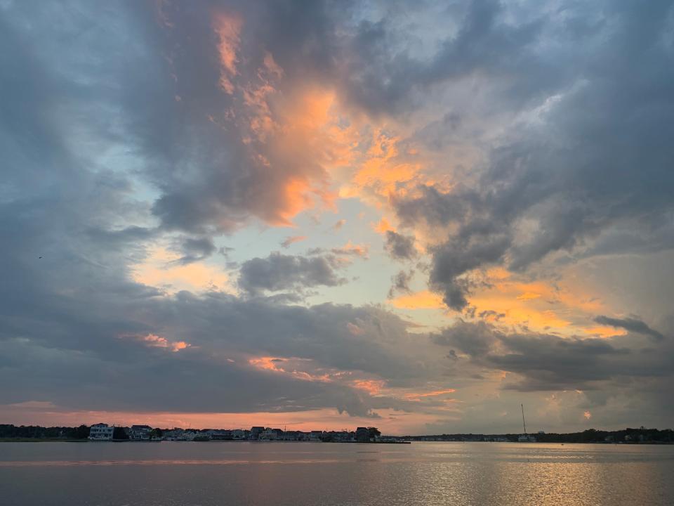 This summer, rent a pontoon boat and take an evening cruise on Barnegat Bay.