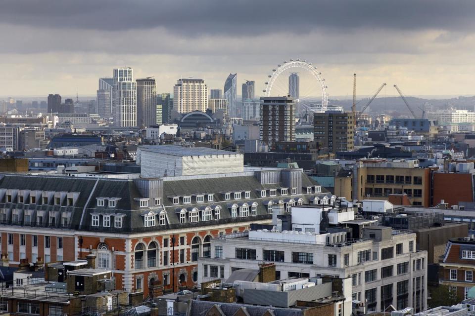 A view of London's skyline from Treehouse London (Simon Brown Photography)