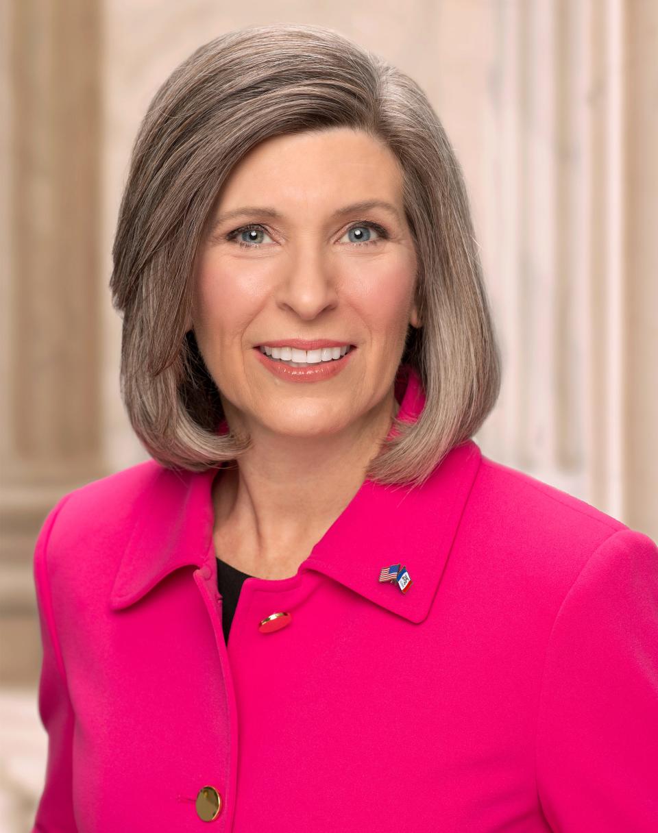 Joni Ernst official photo downloaded from her website Jan. 11, 2021