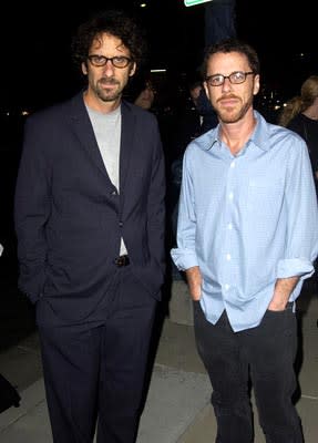 Joel Coen and Ethan Coen at the LA premiere of Universal's Intolerable Cruelty