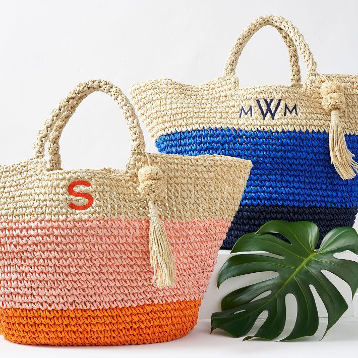 3) Maui Straw Beach Bag