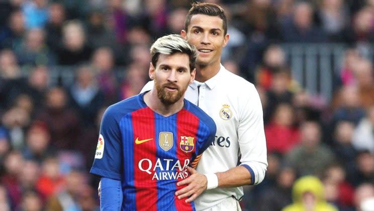 Messi vs. Ronaldo (Getty Images)