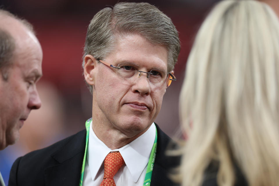 The Chiefs may be Super Bowl champions, but team owner Clark Hunt was graded as the worst owner in the league by his own players. (Photo by Jamie Squire/Getty Images)