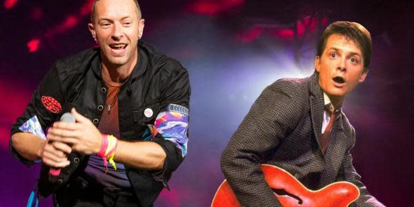 Chris Martin dice que Coldplay existe gracias a Volver al Futuro