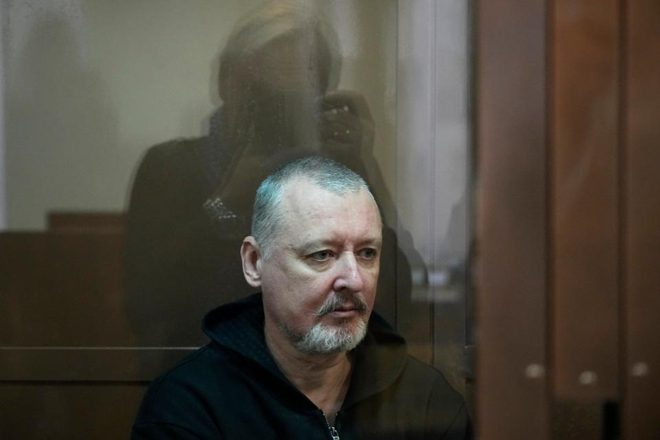 Ex-Russian officer Igor Girkin said Putin’s troops were ‘deteriorating’ in Ukraine (AP)