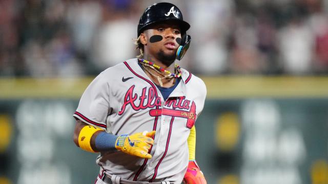 Atlanta Braves star Ronald Acuna Jr. returns with single, two stolen bases  in win - ESPN