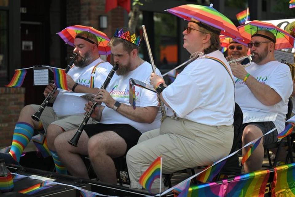 Kansas City’s annual Pride Parade and festival took place Saturday in Westport.