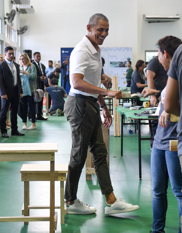 Munk Auckland Vant til Barack Obama's latest outfit screams “I'm not a regular dad, I'm a cool dad”