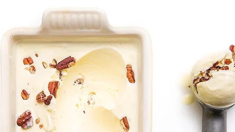 brown butter pecan ice cream