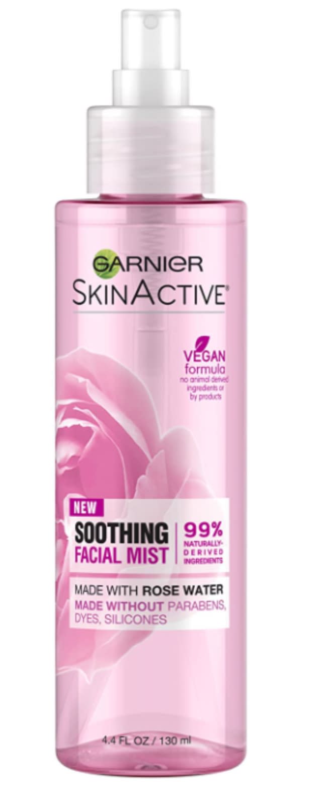 Garnier SkinActive Facial Mist Spray with Rose Water.