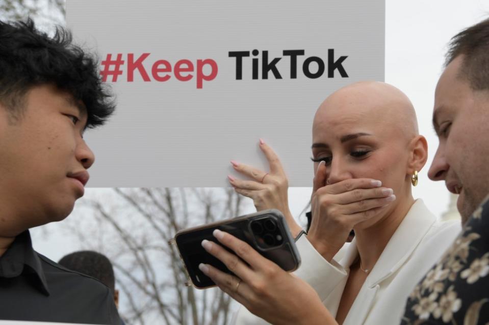 The House bill requires TikTok parent ByteDance to divest within six months or be banned. ZUMAPRESS.com