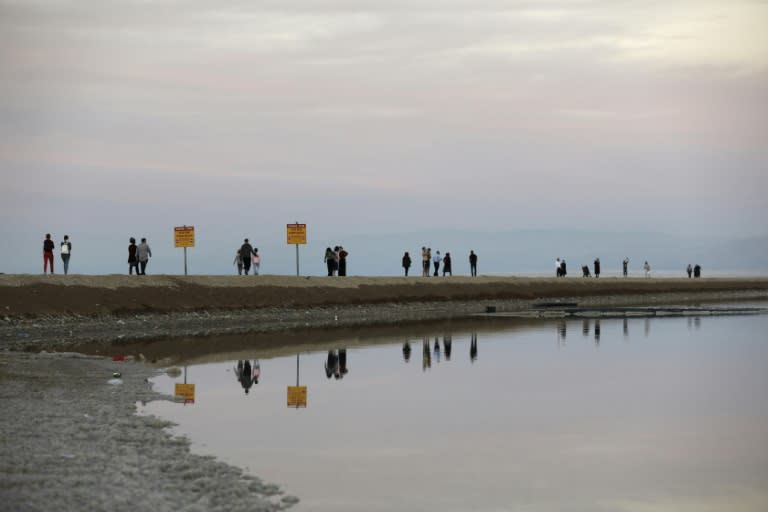 Experts say water levels are falling one metre a year, and warn it could dry out completely within thirty years