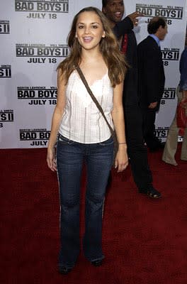 Rachael Leigh Cook at the LA premiere of Columbia's Bad Boys II