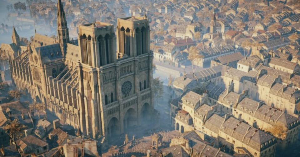 Following the fire that devastated Notre-Dame Cathedral in Paris this week,Ubisoft has pledged €500,000 ($564,000) to help restore the iconic church