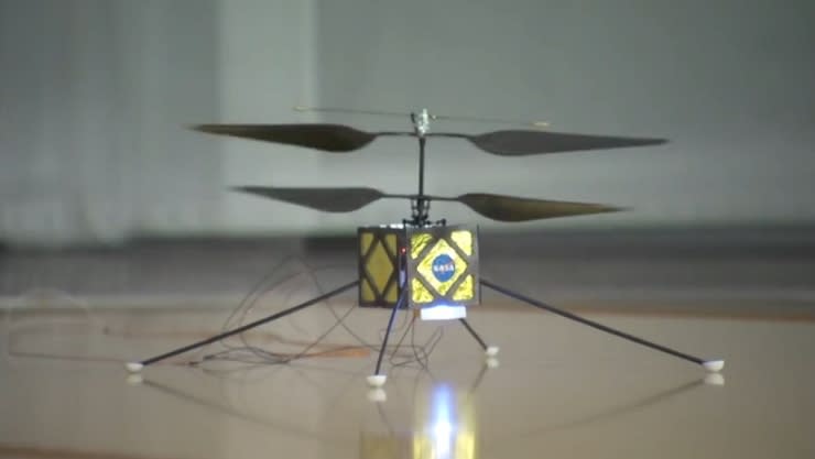 NASA Copter Drone On Mars