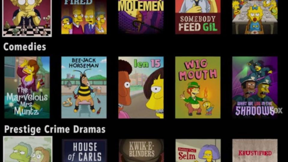 simplix 1 Heres How The Simpsons Is Parodying Prestige TV Right Now