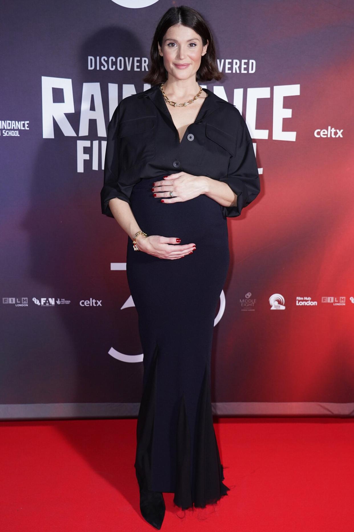 Gemma Arterton attends the 30th Raindance Film Festival awards ceremony at Middle Eight, London. Picture date: Friday November 4, 2022.