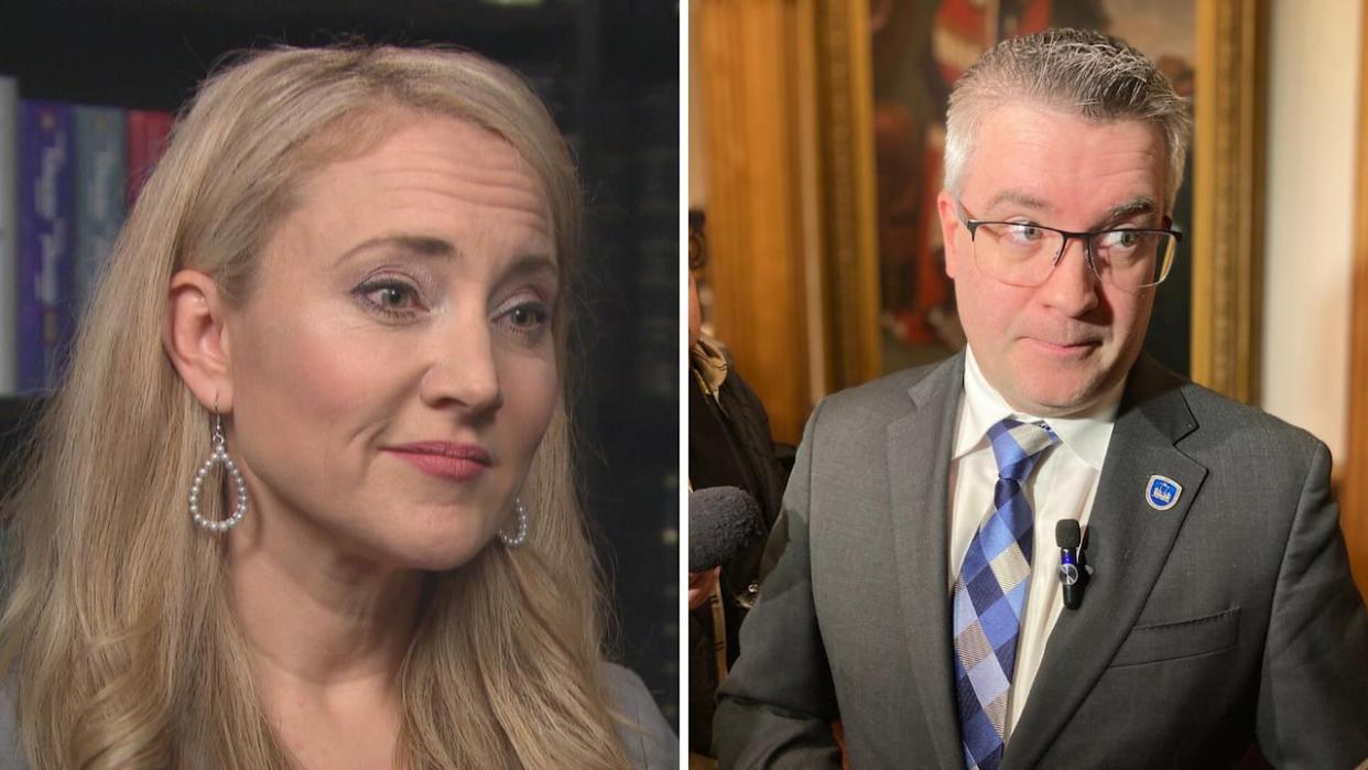 Faytene Grasseschi is a Christian conservative activist poised to become the PC candidate in Hampton-Fundy-St. Martin's in the next election. Like Kris Austin, she believes a 'strong conservative option provincially' is needed to counter 'damaging federal policies.' (CBC - image credit)