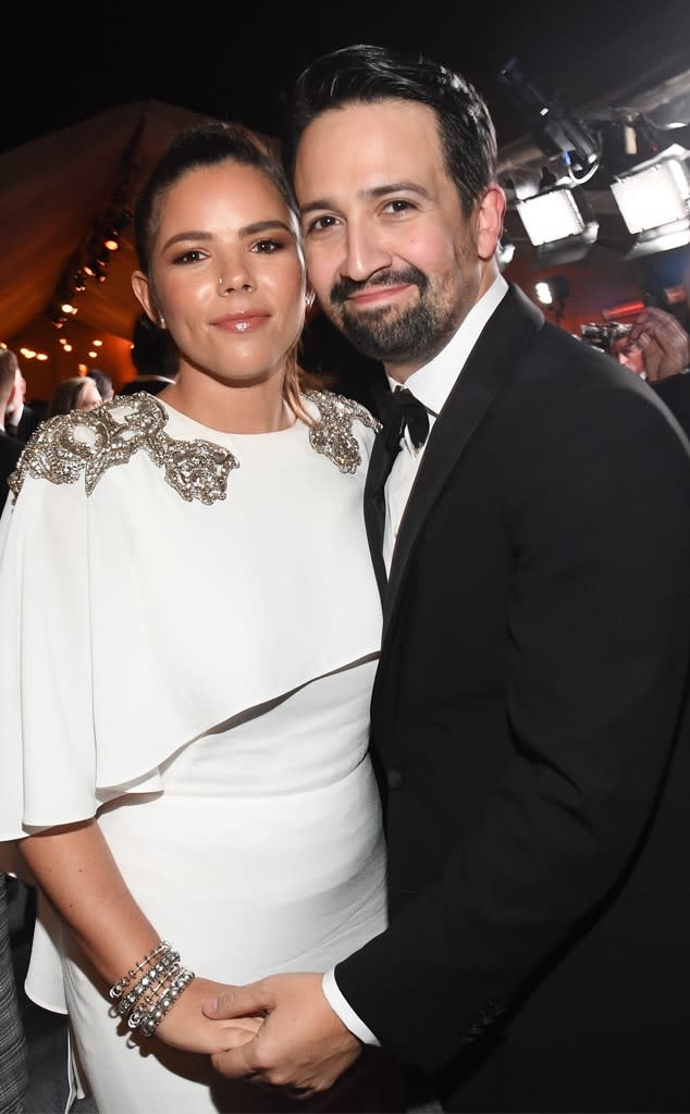 Vanessa Nadal, Lin-Manuel Miranda, 2020 Oscar Party, Inside