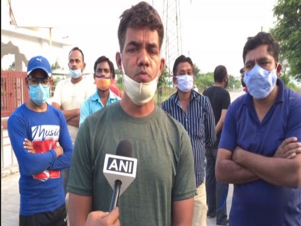 Gaurav Kothari, a resident of Satellite Valley Township (Photo/ANI)