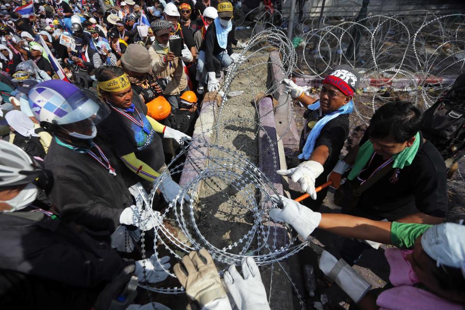 Anti-government protests in Thailand - Dec. 3, 2013