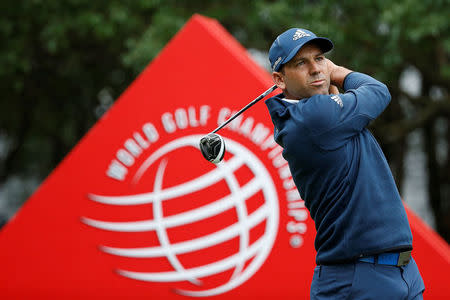 Golf - WGC-HSBC Champions Golf Tournament - Shanghai, China- 28/10/16 Sergio Garcia of Spain in action. REUTERS/Aly Song