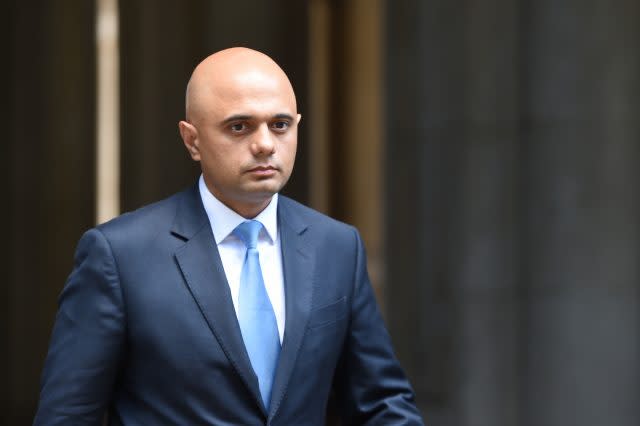 Communities Secretary Sajid Javid