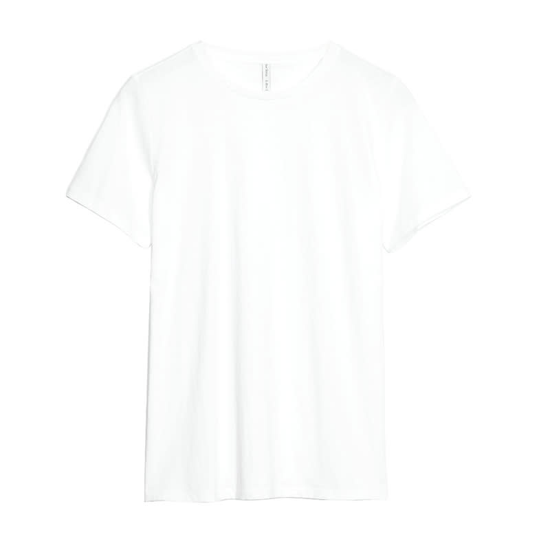 <a rel="nofollow noopener" href="http://rstyle.me/n/cik2gvjduw" target="_blank" data-ylk="slk:Organic Cotton T-Shirt, & Other Stories, $25;elm:context_link;itc:0;sec:content-canvas" class="link ">Organic Cotton T-Shirt, & Other Stories, $25</a>