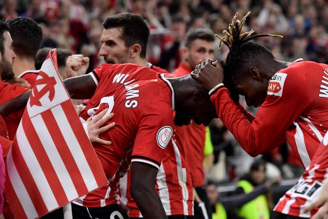 Athletic Bilbao celebrate