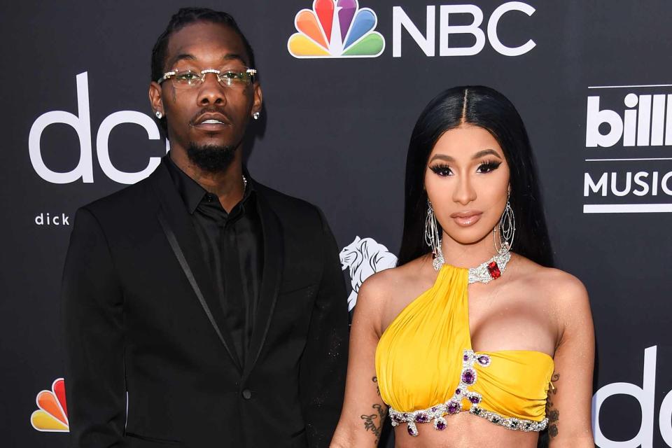 <p>Jason Merritt/Radarpics/Shutterstock</p> Offset and Cardi B