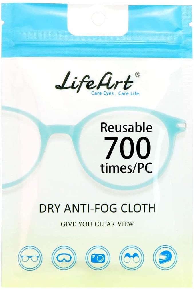 lifeart anti fog cloth for eyeglasses